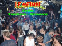 Piste de la salle Techno - Groove du Final un jeudi soir 