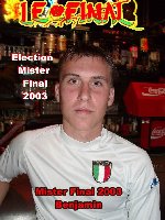 mister final 2003 38 Photos 27 Juin 2003