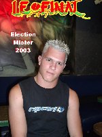 Mister Final 2003 5eme